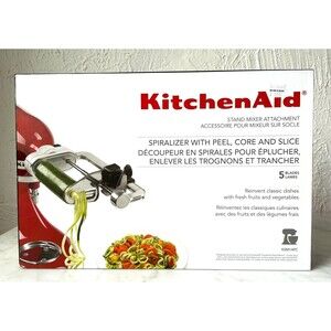 KitchenAid Spiralizer with Peel Core and Slice Stand Mixer Attachment KSM1APC